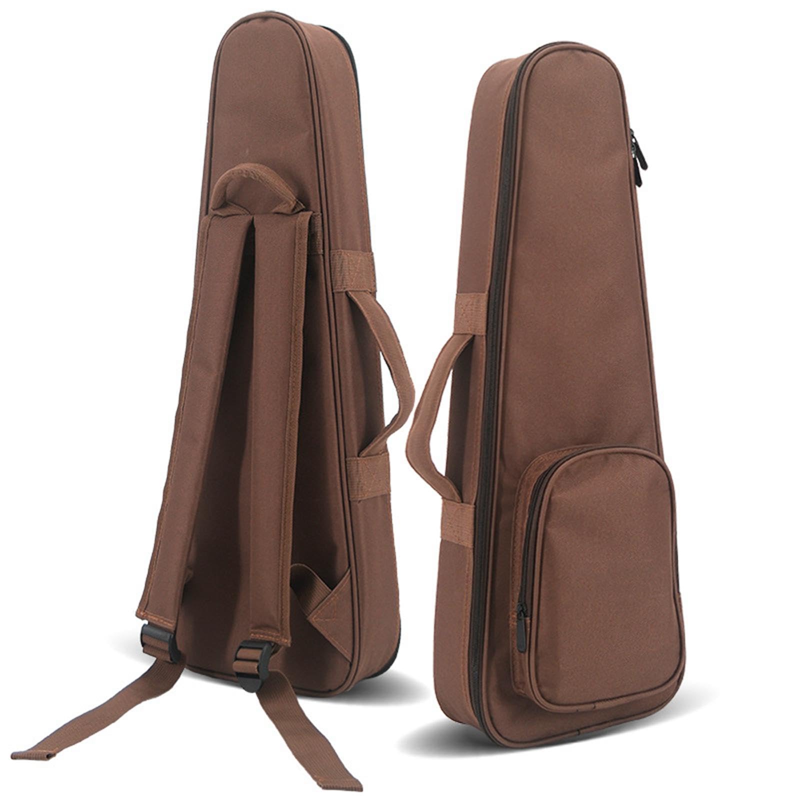 Ukulele Koffer, Ukulele Tasche mit Griff, Große Tasche, Staubdicht, Ukulele, Tragbar, für Konzert, Bühne, Auftritt, Anfänger, Geschenke, Reisen, 23 Zoll
