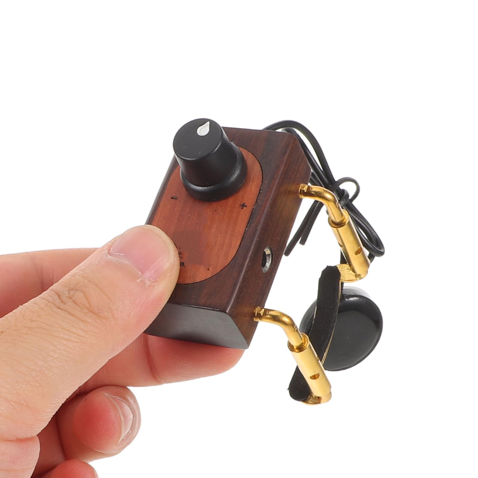 Totority Tragbarer Geigen Akustik Tonabnehmer und Metall mit Bohrlosem Design für Violine und Ukulele im Musikunterricht und Unterricht
