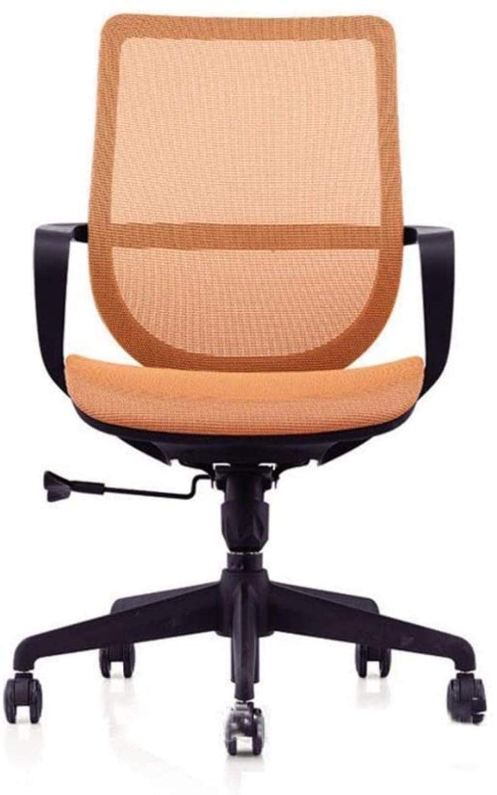 Chaise de Bureau et Gaming Orange Idéale pour Télétravail et Studio