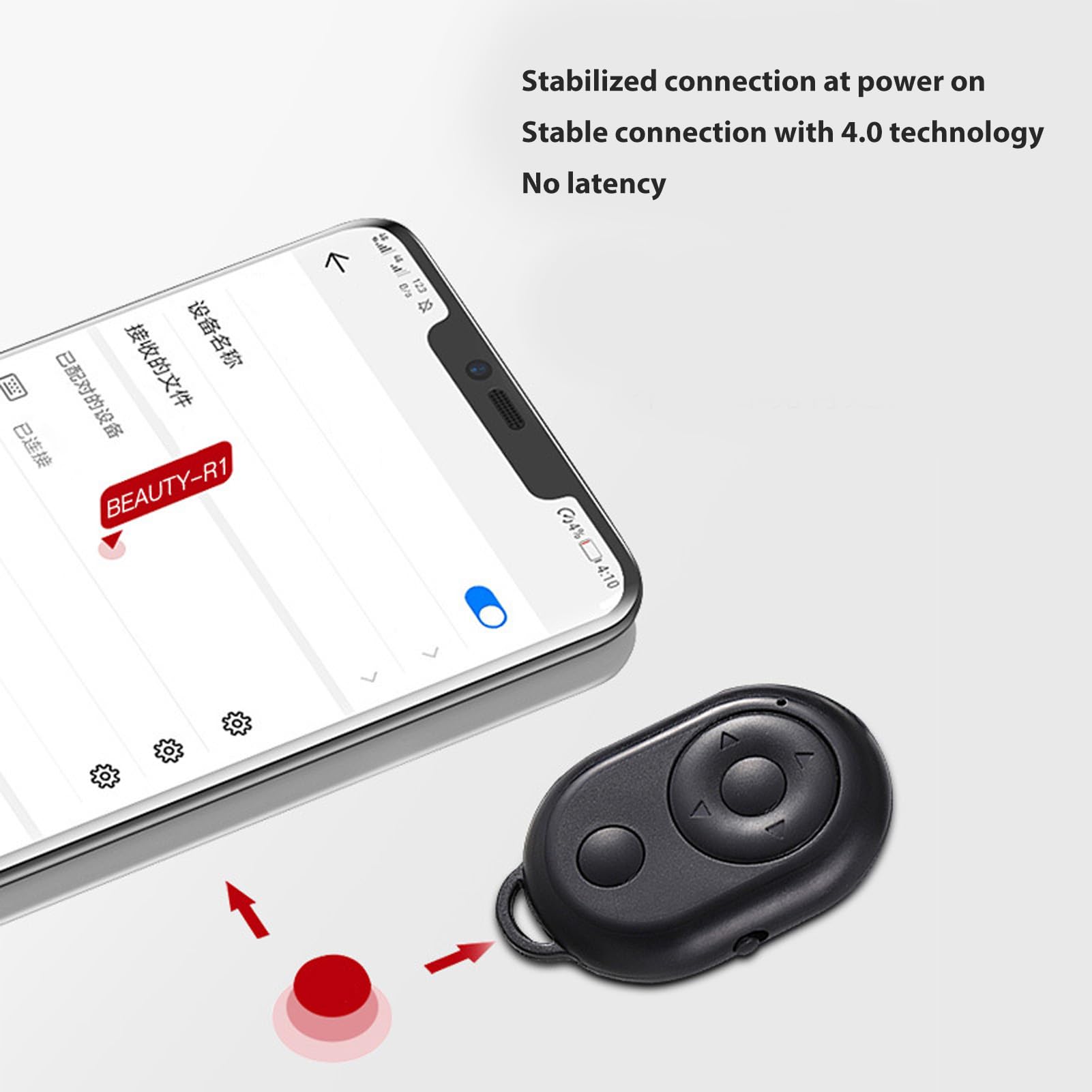 Turner De Página De Control Remoto Bluetooth, TikTok Para La Aplicación Kindle Clicker De Anillo De Desplazamiento Remoto, Controlador De Anillo De