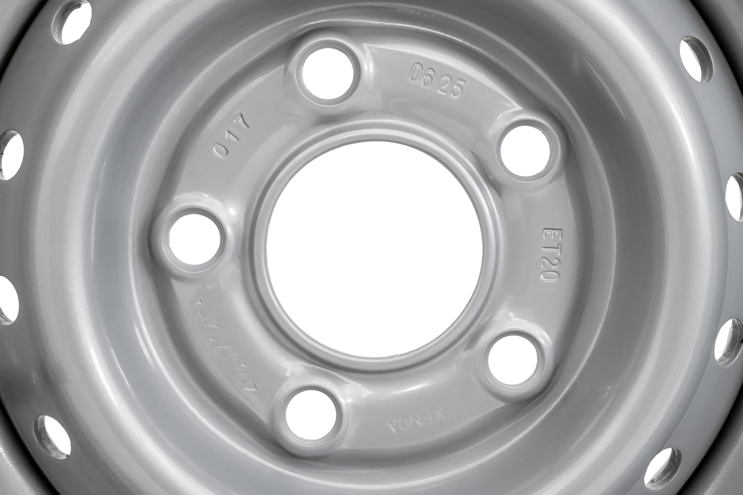 Ruota rinforzata per rimorchio PNEUMATICO KENDA 155/70 R12C 104/102N KENDA RIM 4.5Jx12"H2 5x112 ET:20