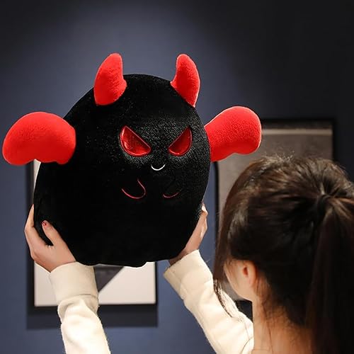 Miniatura 3 de Juguete de peluche de murciélago de 14 pulgadas, almohada de peluche de murciélago de terror de Halloween, muñeco de peluche de murciélago diablo de