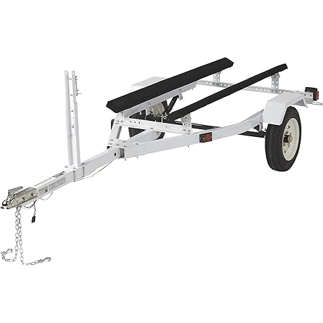 Ironton Personal Watercraft and Boat Trailer Kit for Hauling Behind Car