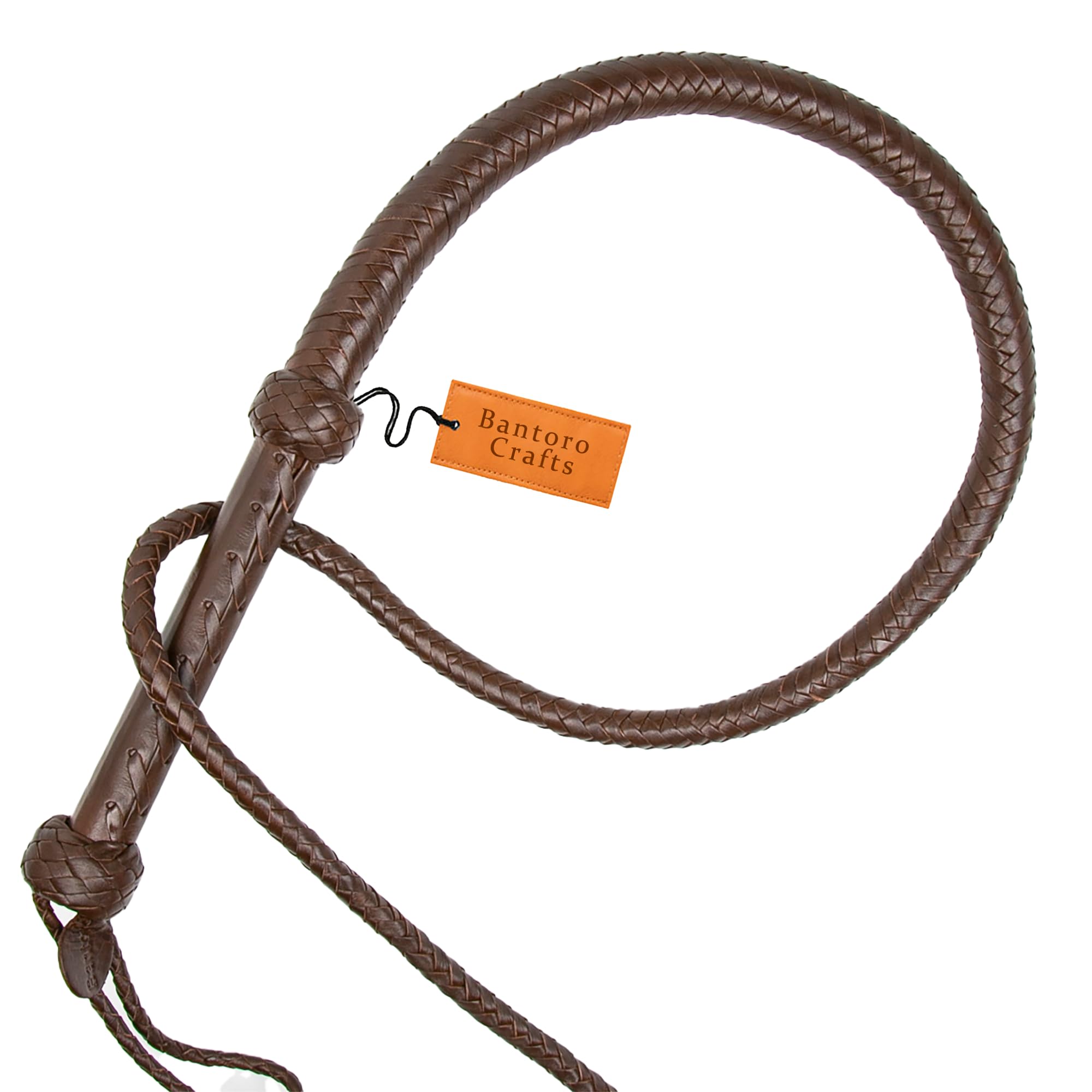 Frusta in Vera Pelle 12 trecce Fili Pelle Intrecciata Nero Equitazione equestre Frusta Forte e schioccante Raccolto di Equitazione