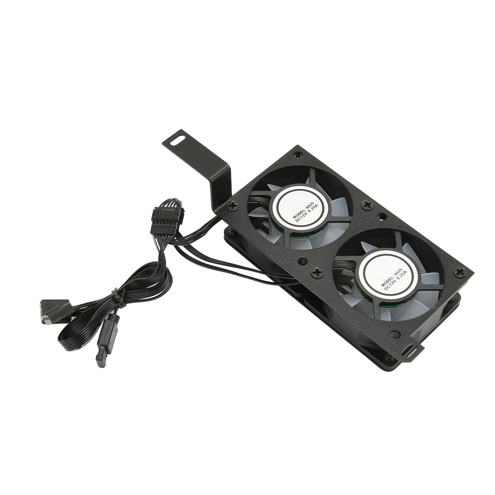 Memory Cooling Fan 1000 to 3000RPM, 5V 3Pin Aura Sync ARGB Computer Memory Radiator for DDR, DDR2, DDR3, DDR4, DDR5 Desktop Memory Module (Black)