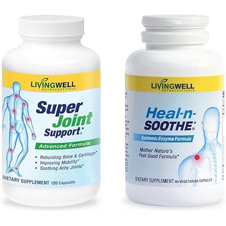 HEAL-N-SOOTHE and Super Joint Support - Natural Joint Supplements