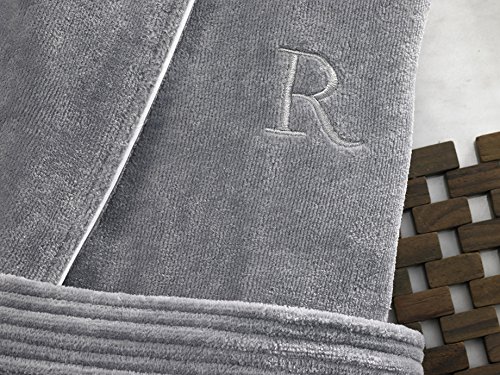 Terry Robe - Medium Grey - One Size2