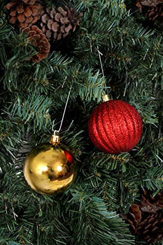 Elevate Essentials Silver Christmas Ornament Hooks - Ornament Hangers - Large 2.5 inch 200ct