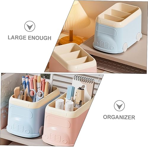 Miniatura 9 de EXCEART Caja de almacenamiento Soporte para bolígrafos y lápices, soportes para lápices y organizadores, suministros de oficina, soporte para