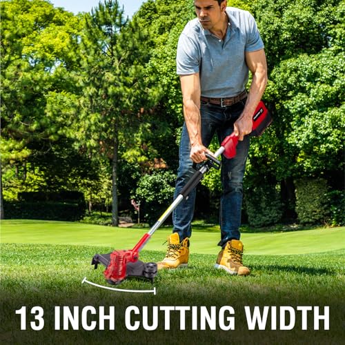 Image of PowerSmart 40V 20 inch Self-Propelled Mower + 13 inch Trimmer & Edger
