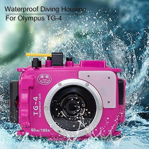 Amazon | Sea Frogs 195フィート/60m 水中カメラ 防水ダイビング