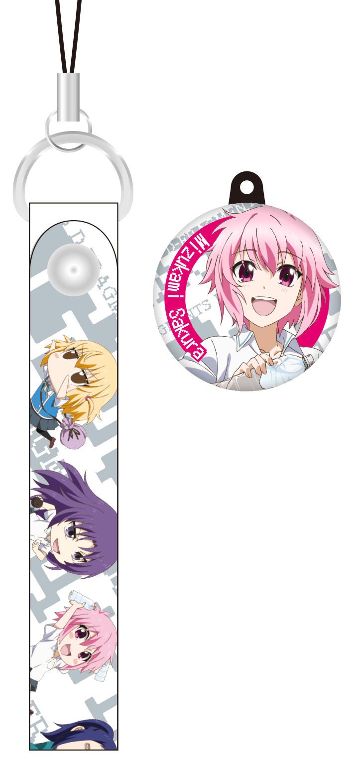 ディーふらぐ チャーム付きクリーナーストラップ 水上 桜 Amazon Com Au Toys Games