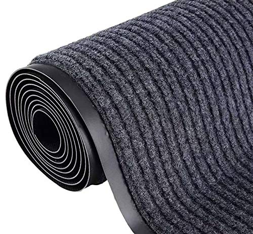 image for Fasmov Indoor Outdoor Entrance Rug Floor Mats Shoe Scraper Doormat,17.