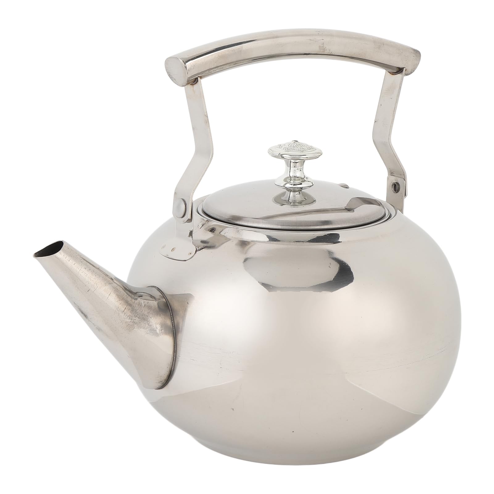 Czajnik ze stali nierdzewnej z filtrem i bezpieczną pokrywą do domu, gwizdek do herbaty do kuchenki gazowej, stal nierdzewna (1,5 l/1500 ml)