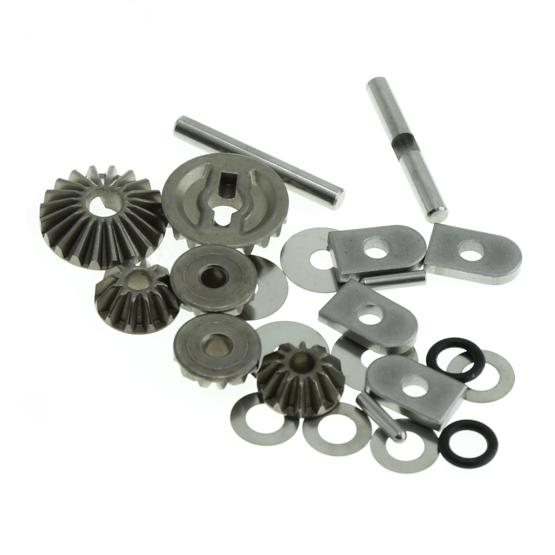 ARAC4010 Diff Gear Set Upgrade - Steel Differential Gears For Arrma 6S Kraton, Outcast, Infraction & More