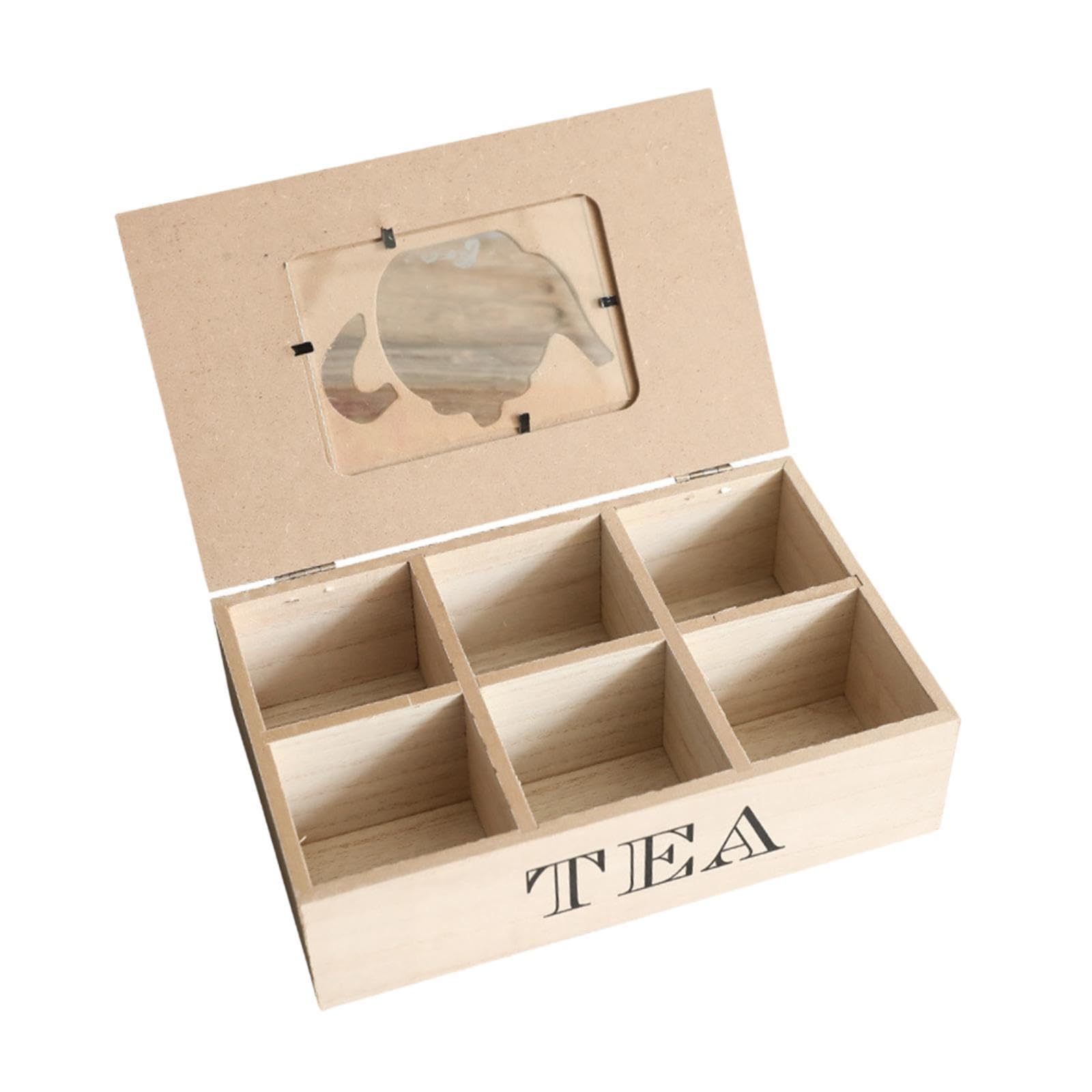 Boîte de rangement pour sachets de thé pour une décoration intérieure de salon