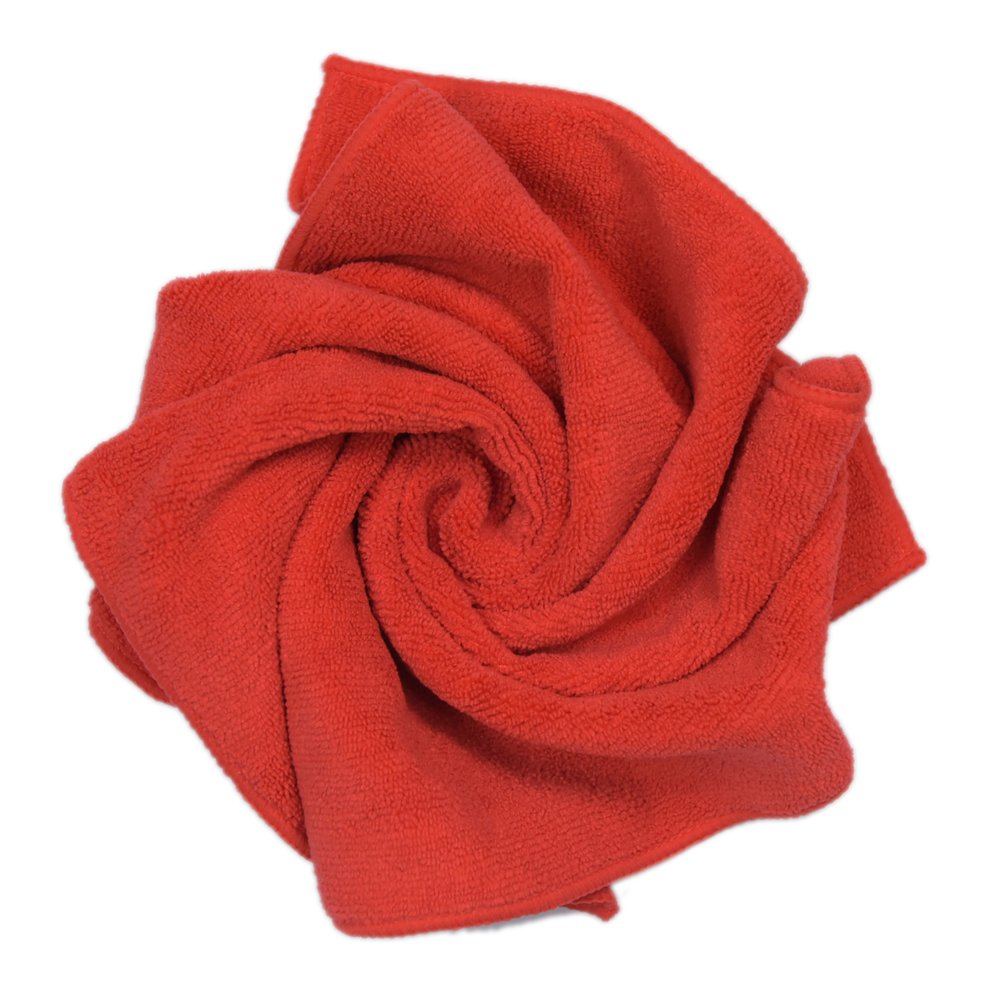 CARCAREZ Microfiber Cleaning Cloth - Ultra Absorbent Car Towels Traps Grime Liquid for Streak-Free Mirror Shine Scratch Proof — view 3