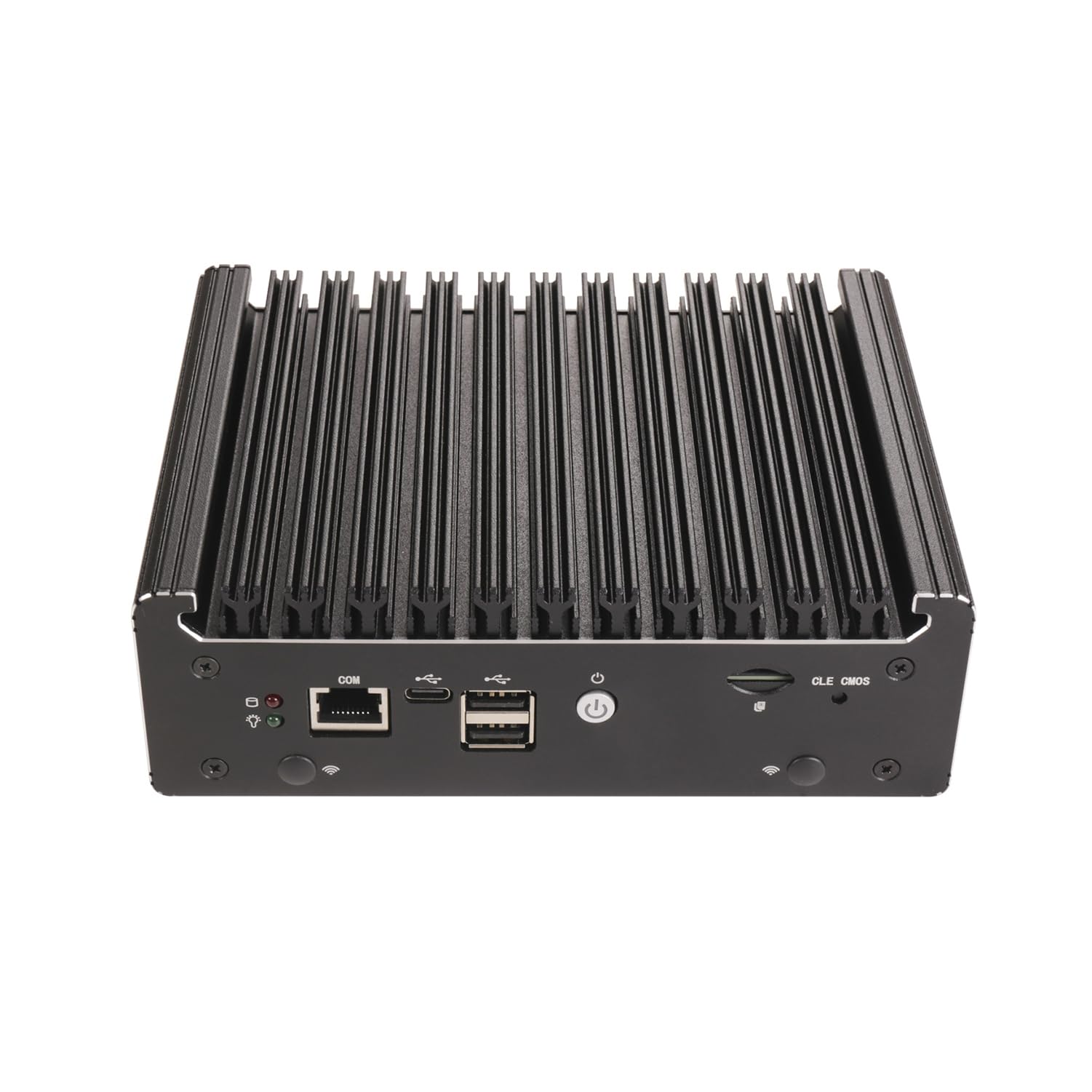 Micro Firewall Appliance, Mini PC, PFSense, Mikrotik, OPNsense, VPN, Router PC, Pentium Gold 4417U, RS52, 4 x 2.5GbE Nics, COM, Type-C, HDMI, DP, SIM Slot, 16G RAM, 512G SSD