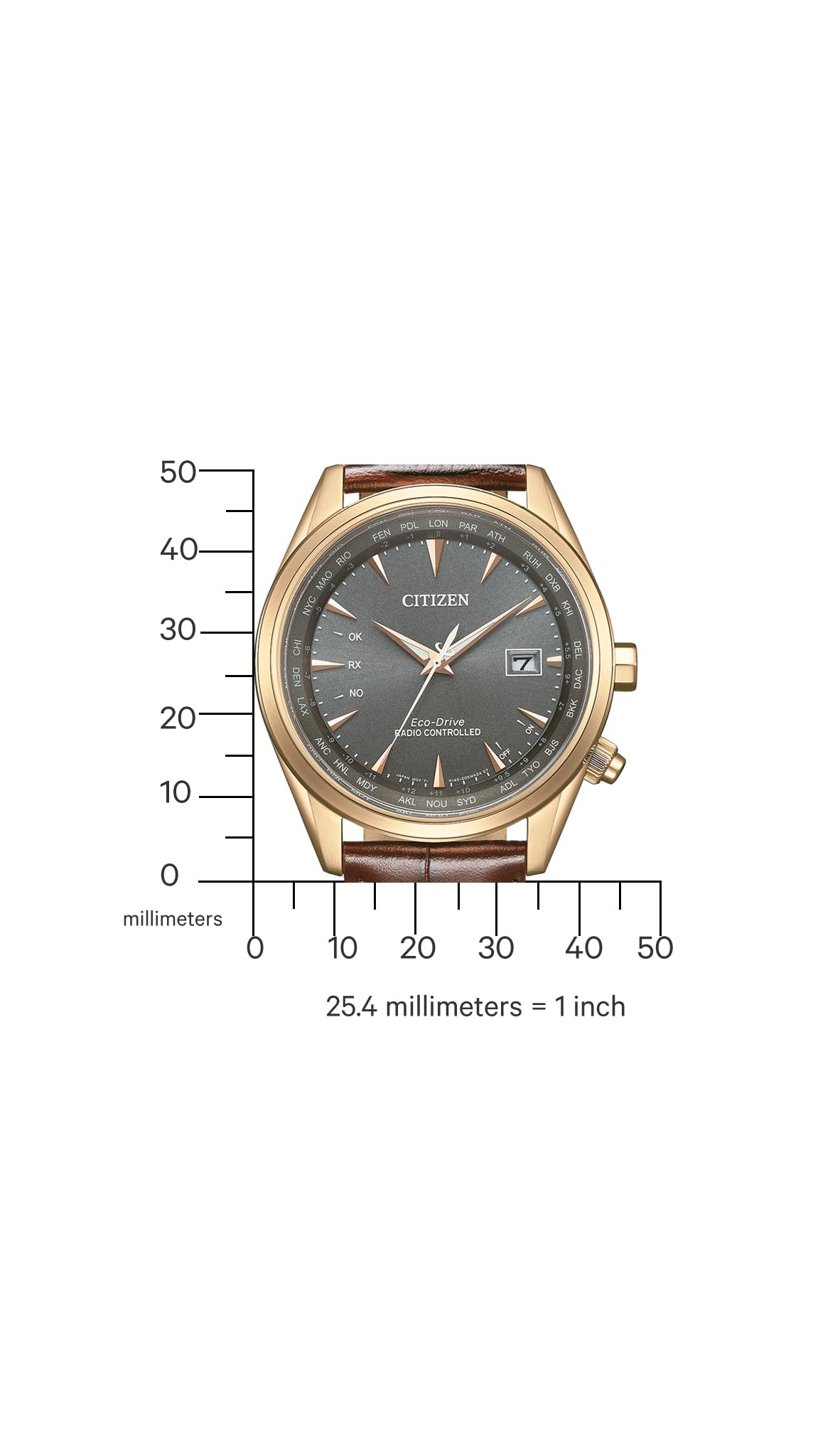 Citizen Uhren Analog Eco-Drive, Funk