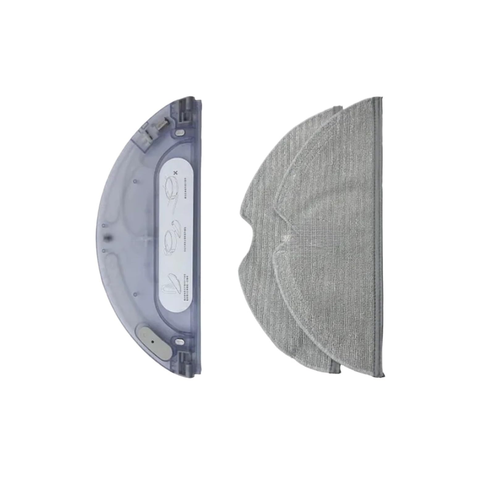 LTDXLNBWQ Compatible With Mijia 1C 2C 1T STYTJ01ZHM，Compatible With Dreame F9 Robot Vacuum Cleaner Mops Filter Main Side Brush Dust Box Kit Accessories(3 Pcs)