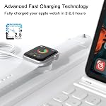 USB C Charger Cable for Apple Watch Portable iWatch Charger Fast Charging for Apple Watch Series 11 10 9 8 7 6 5 4 3 2 1 Se Ultra Smart Watch Charger Apple Magnetic Wireless Charging Cord