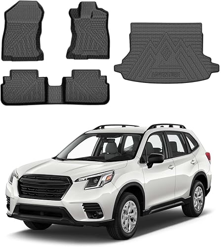 Vista 317 de Powerty Alfombras resistentes para BMW X3 2018 a 2024 y BMW X4 2019 a 2024, a medida para accesorios de X3 y X4, de elastómero termoplástico 3D