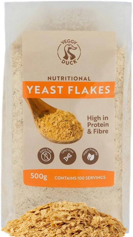 Veggy Duck - Nutritional Yeast Flakes (500g) - Natural | GMO Free | Vegan Friendly