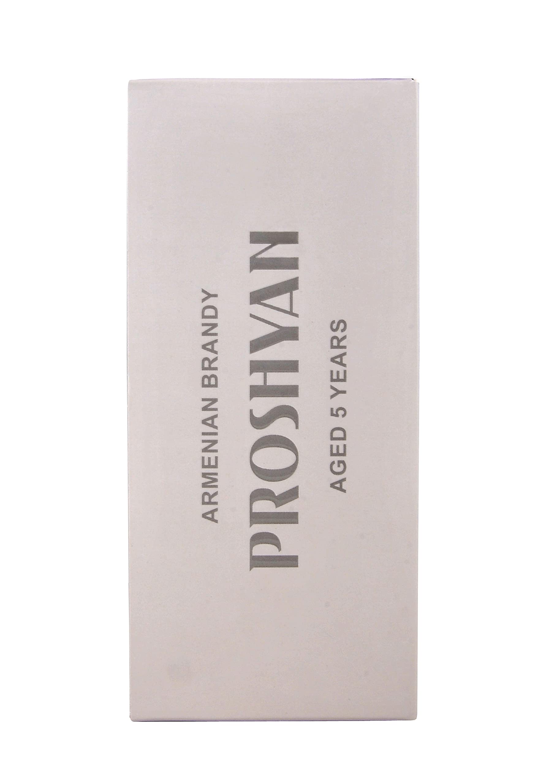 Proshyan - Armenischer Brandy in Geschenkverpackung | 5 Jahre in Eichenfässern gereift | 40% Vol. (1 x 0.5 l)