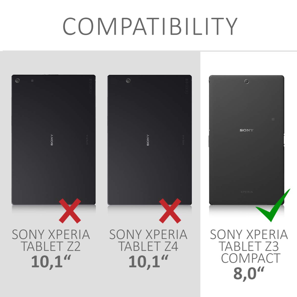 Kwmobile Funda Compatible Con Sony Xperia Tablet Z - Carcasa De