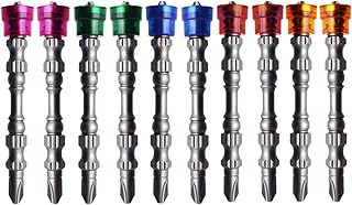 10本組 ドライバービットセット PH2 磁気クロスヘッド 電動ドライバーセットプラスネジ (65mm)