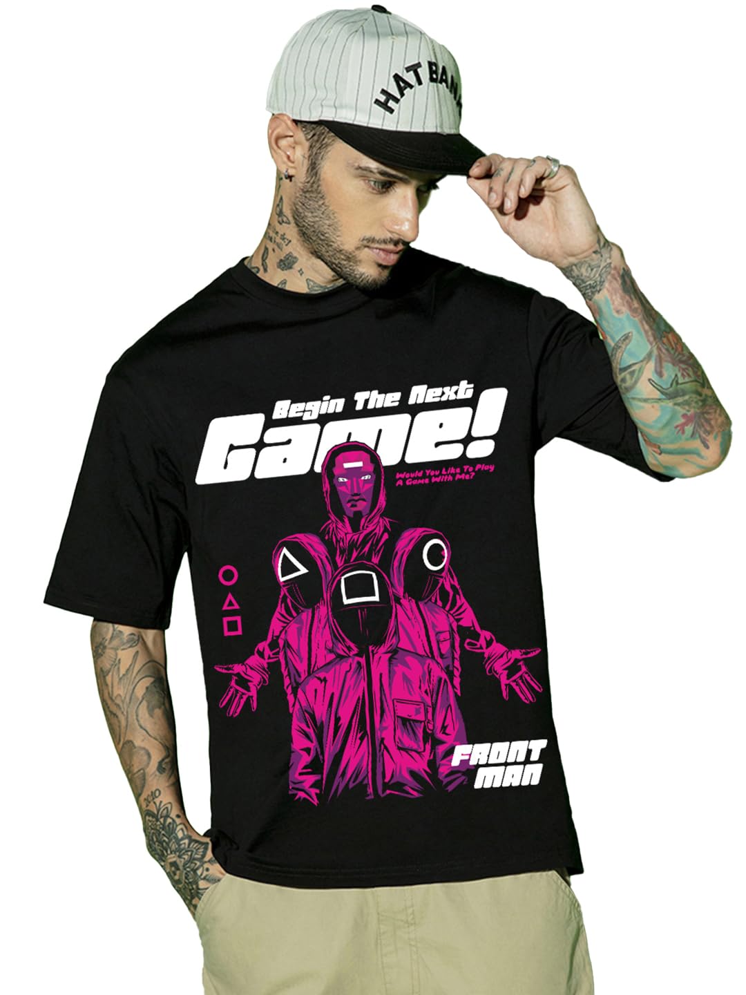 T-shirt Squid Game oversize pour vos sorties urbaines décontractées - 8