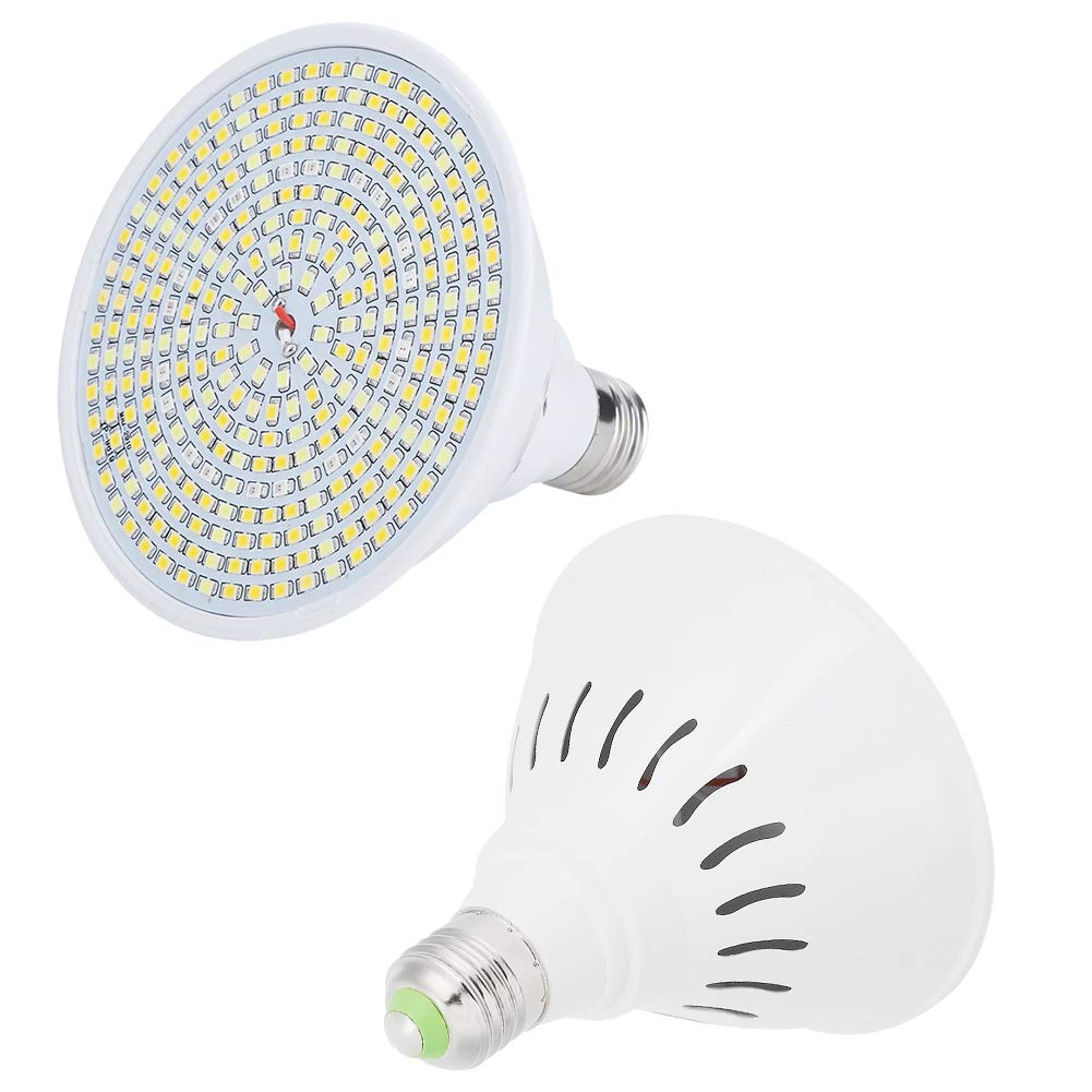 Full Spectrum Grow Light Bulb, Lightweight Growing Lamps Accessory Plant Grow Lamp Head Plant Grow Light Bulb for Planting for Greenhouse