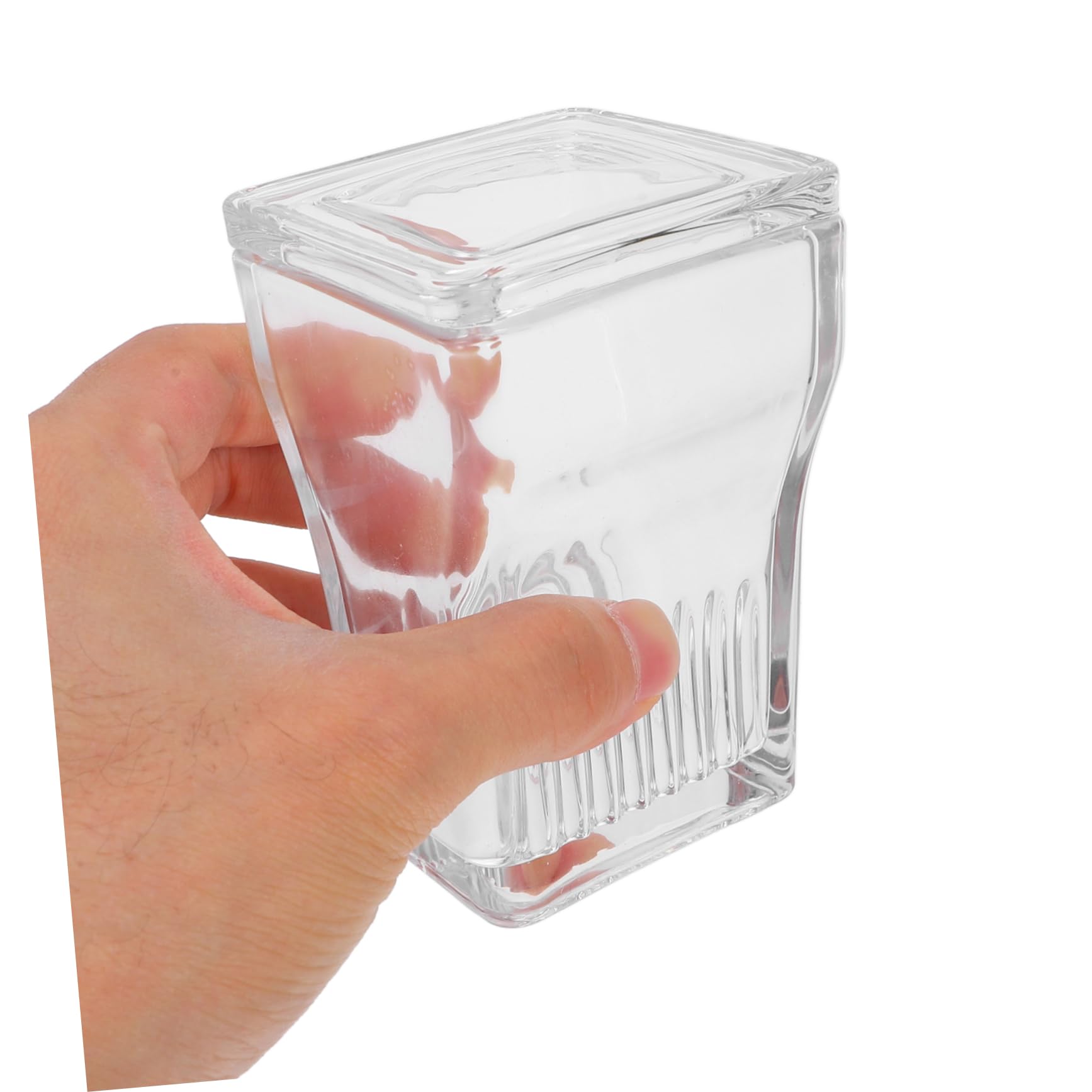 Hochtransparentes mit 9 Objektträgerhalterungen Coplin Färbeglas aus Glas und Integriertem Halter und Färbeexperimente für Labor Mikroskopie im Labor