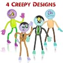 ArtCreativity Assorted Bendable Zombies for Kids - Pack of 12 - 3.75 Inch Halloween Figurines with Bendable Limbs - Halloween Party Favors, Treats, DÃƒ©cor, Goodie Bag Fillers, Trick or Treat Supplies gallery image