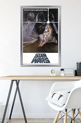 Miniatura 6 de Trends International Póster de pared de Star Wars Una nueva esperanza, una hoja B (sin bloque de facturación)