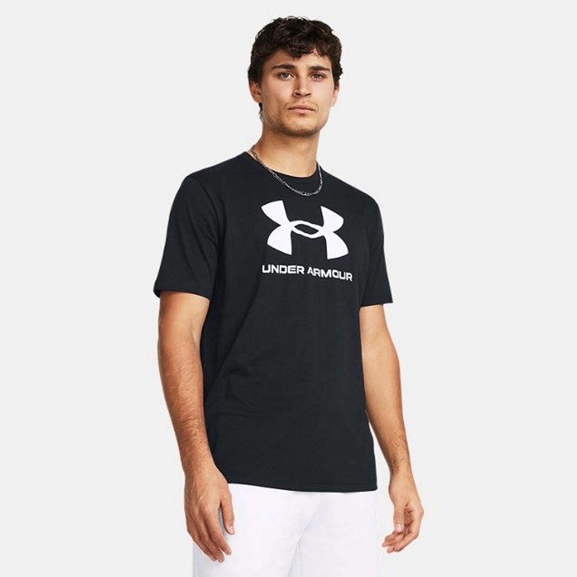 Under Armour Mens Sportstyle Logo Short Sleeve T Shirt