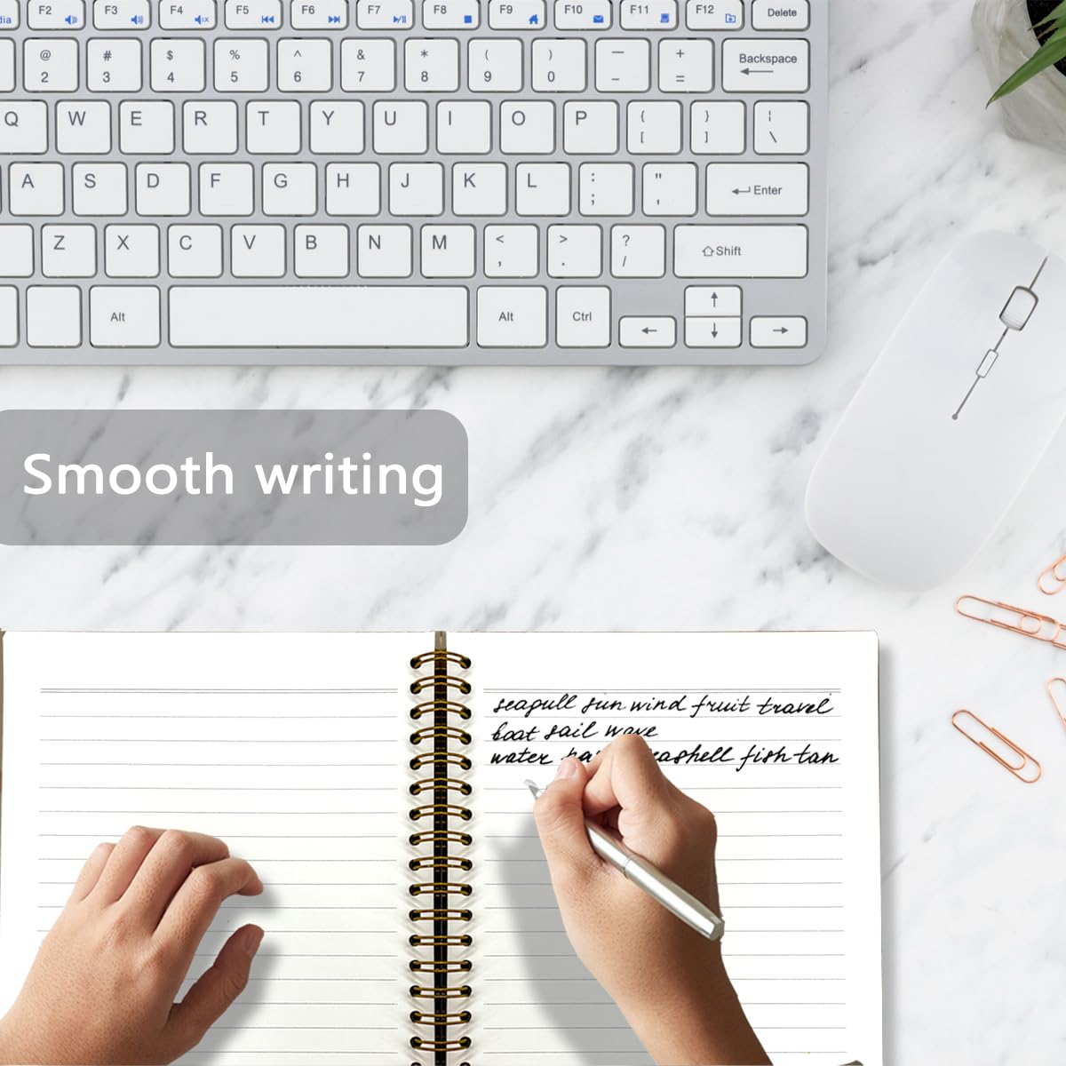 Taccuino iniziale Lettera A, Regali personalizzati, Diari personalizzati per notebook per la scrittura, Regali monogrammati per le donne, Blocchi appunti personalizzati, Notebook a spirale