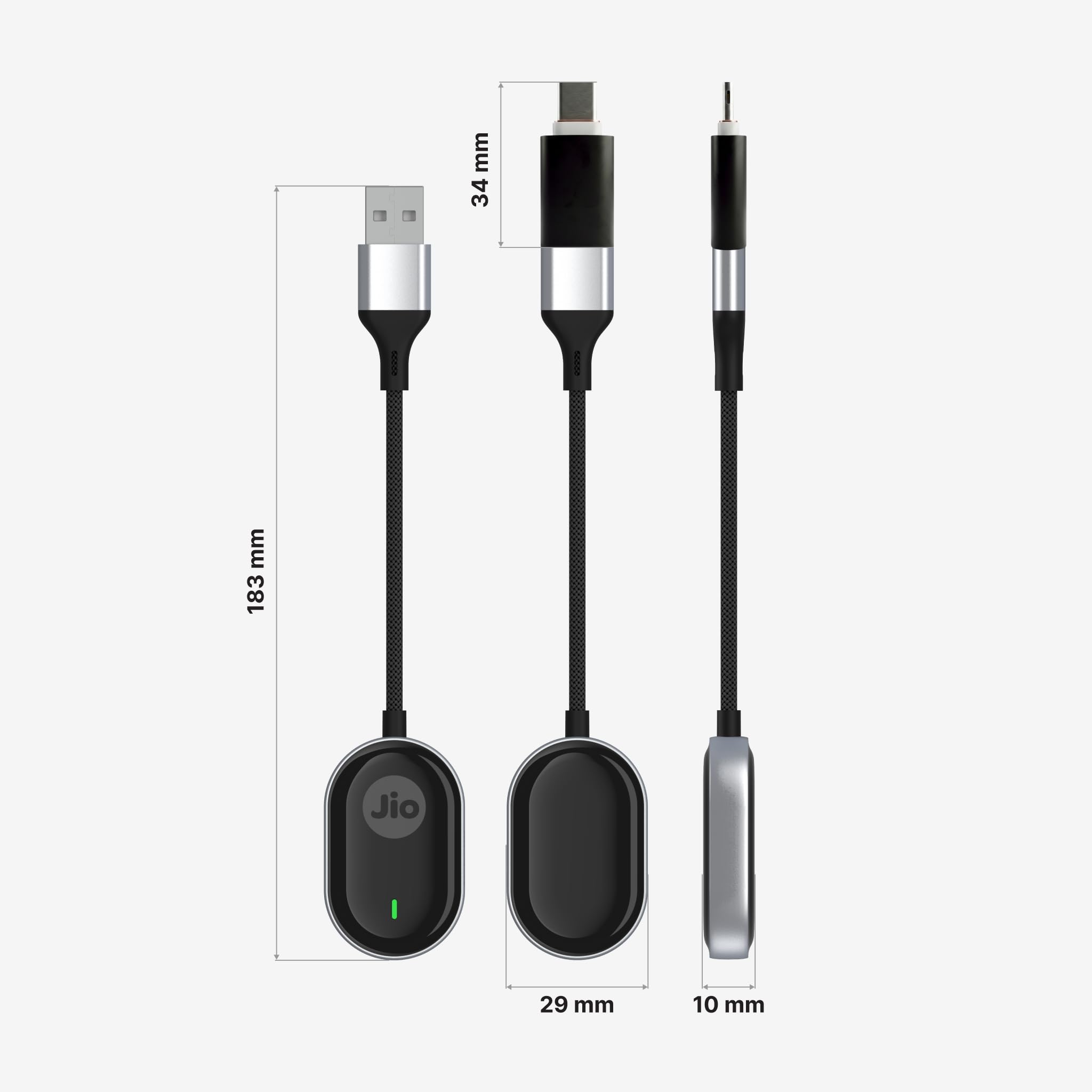 Wireless CarPlay & Android Auto Adapter - JioCarSync -2 Wireless CarPlay & Android Auto Adapter - JioCarSync -2