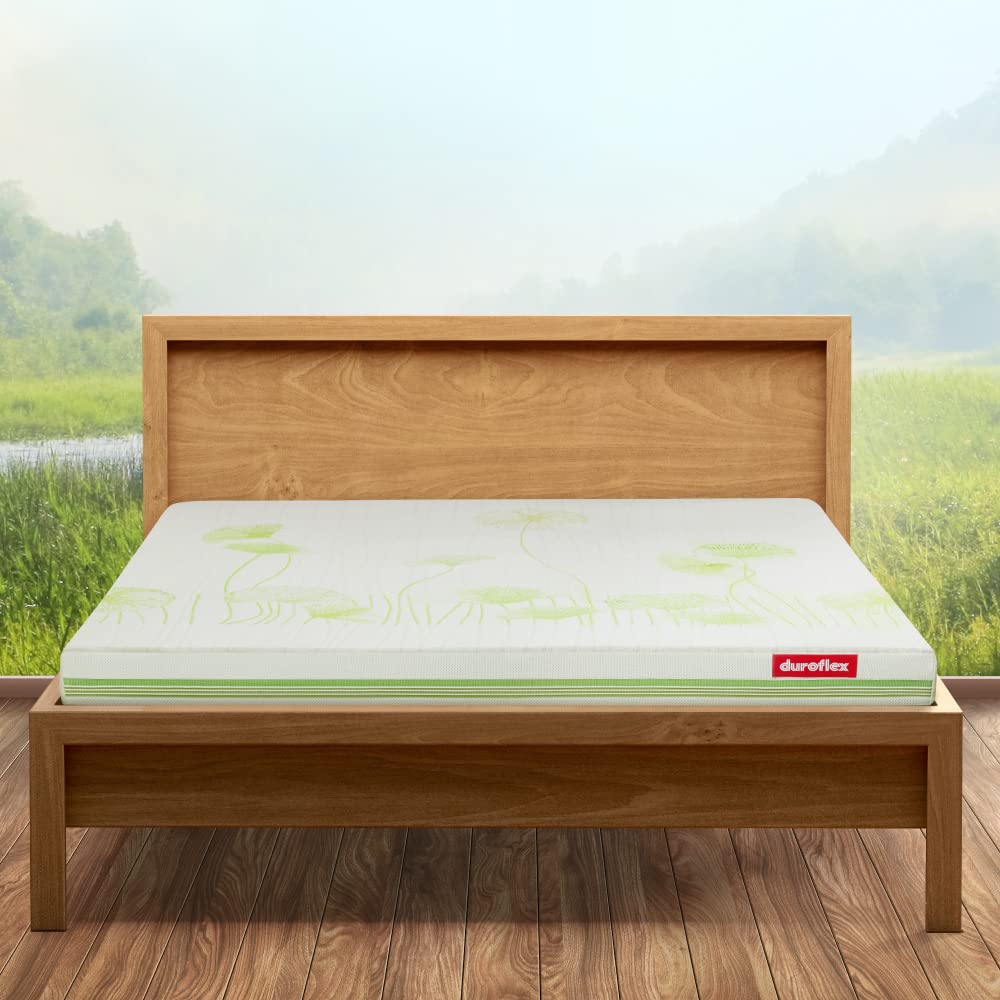 duroflex Avaasa 100 Natural Latex and Coir Mattress (75x60x6 Inches