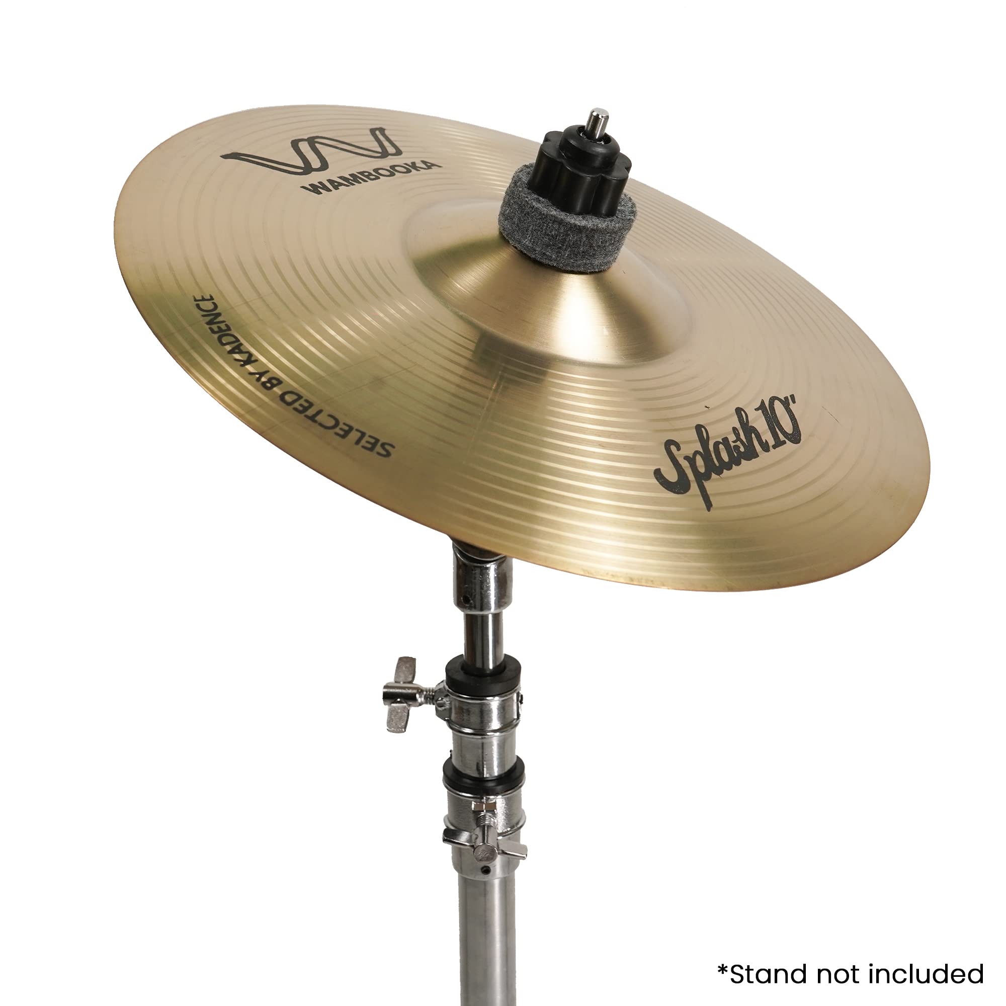 Cymbals HCS Plano Splash 10 pulgadas (25,4 cm) para batería – Acabado tradicional de aleación