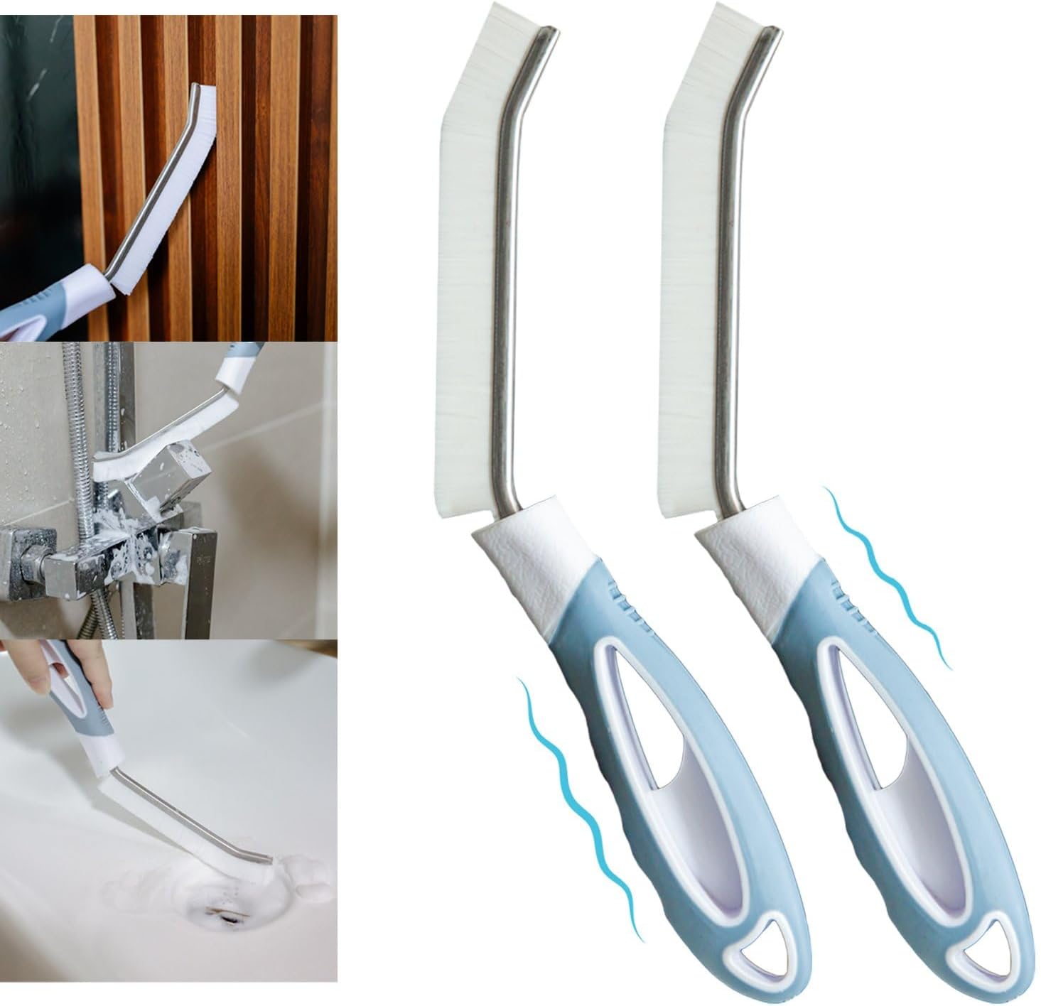 MYLAMZAL Kitchen Stove Top Cleaner Grout Brush Wire Brushes