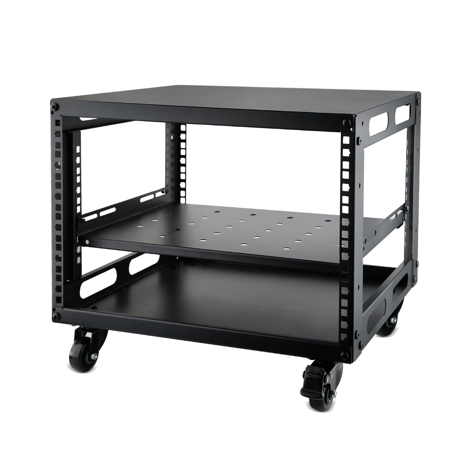 Amazon.com: 6U Open Frame Server Rack with Wheels Free Standing