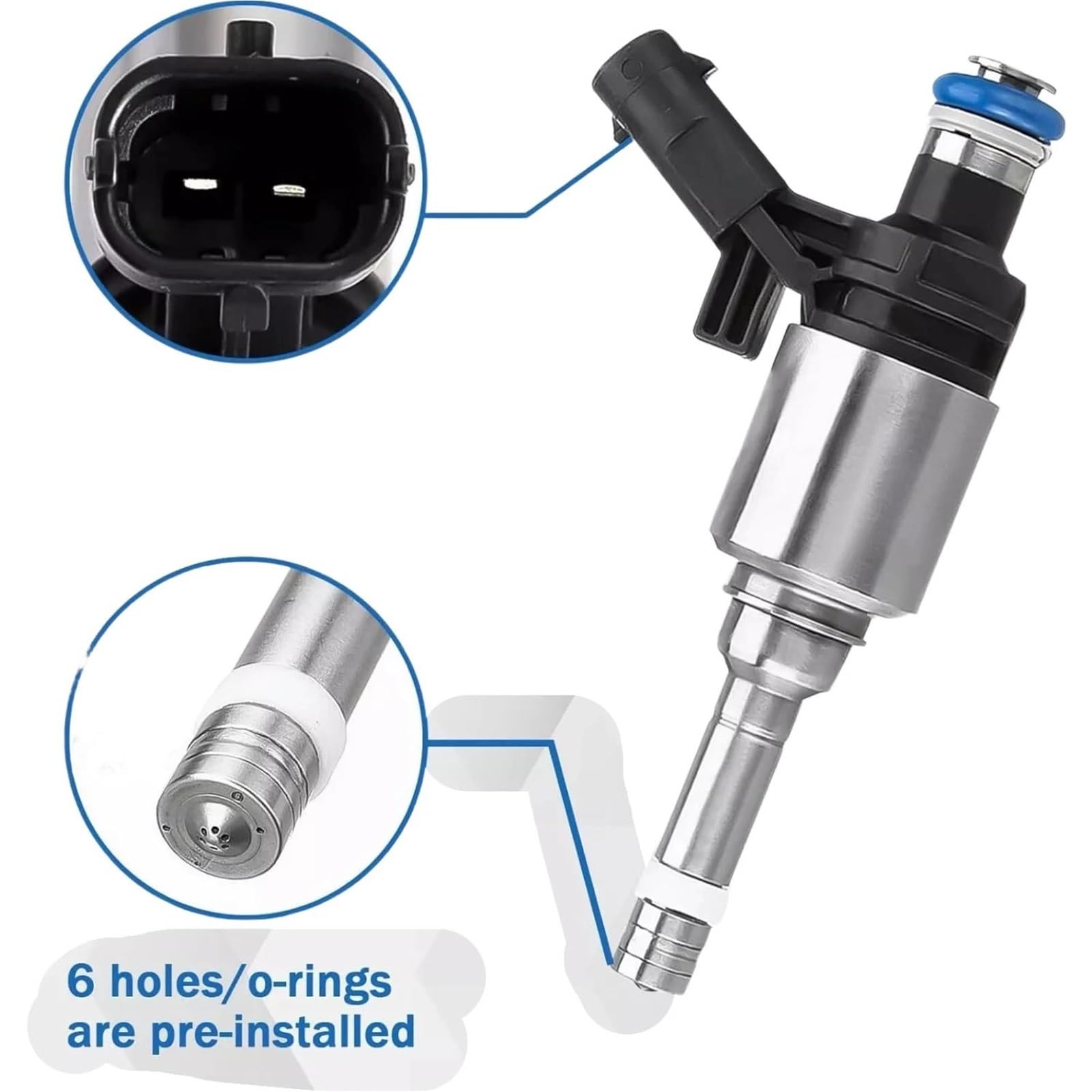 Sistema de Suministro de Combustible para VW CC EOS Jetta Passat Tiguan 2.0L (4 Unidades) 06H906036G