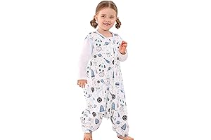 WONDAY Toddler Sleeping Sack with Feet, Keep Your Child Snug and Warm All Night