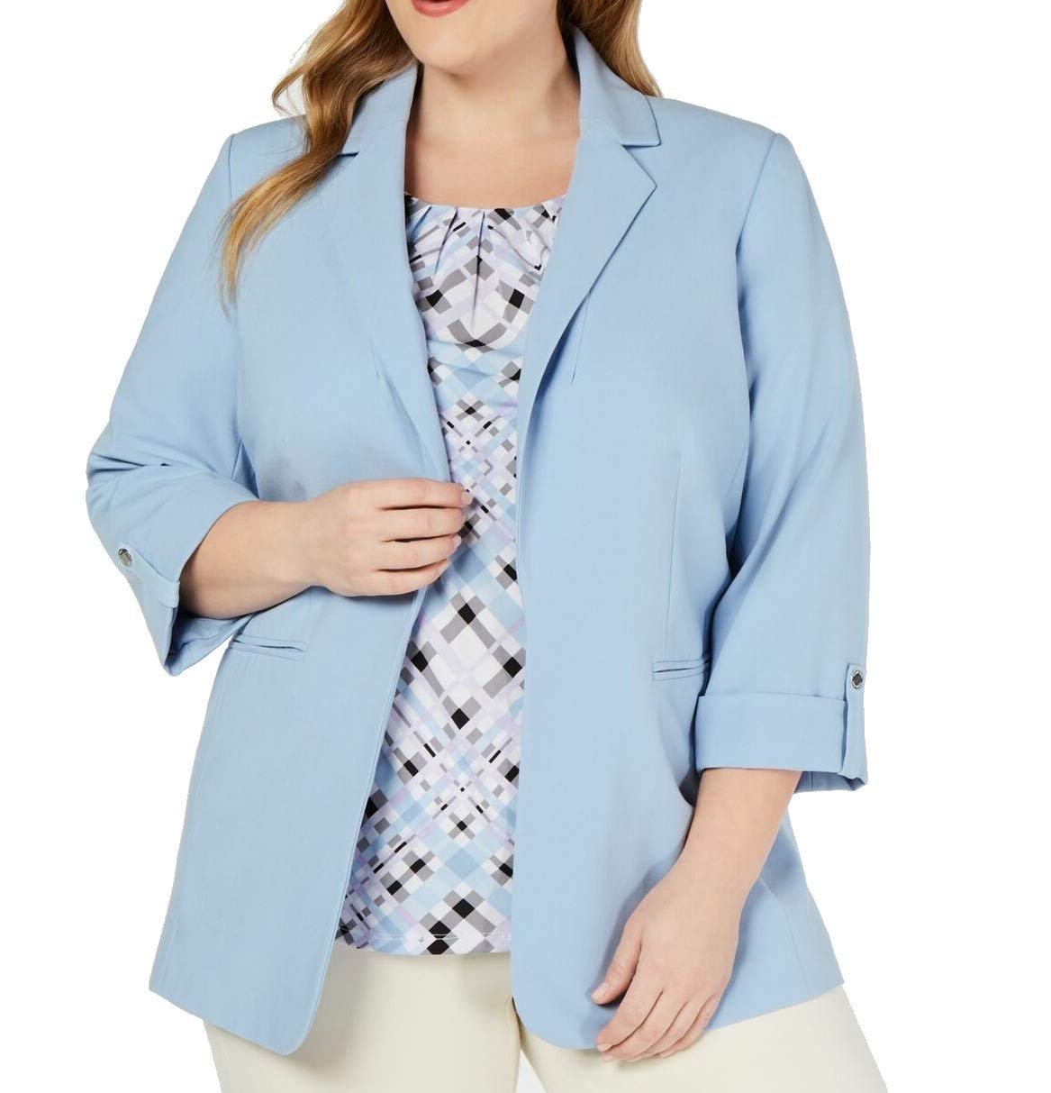 Calvin Klein Open Front Blazer