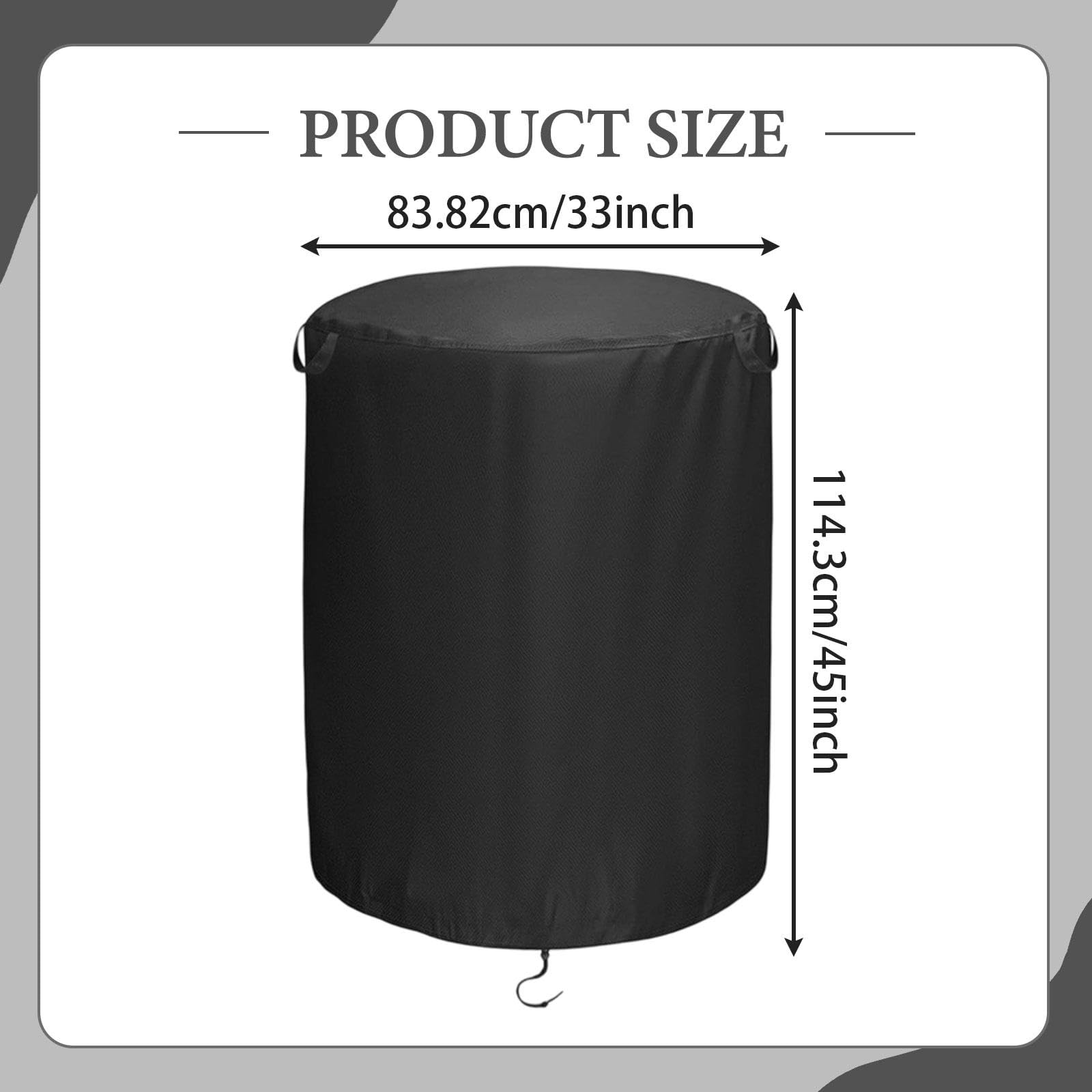 Funda Protectora Impermeable para Trituradora de Ramas Y Trituradora de Hojas.