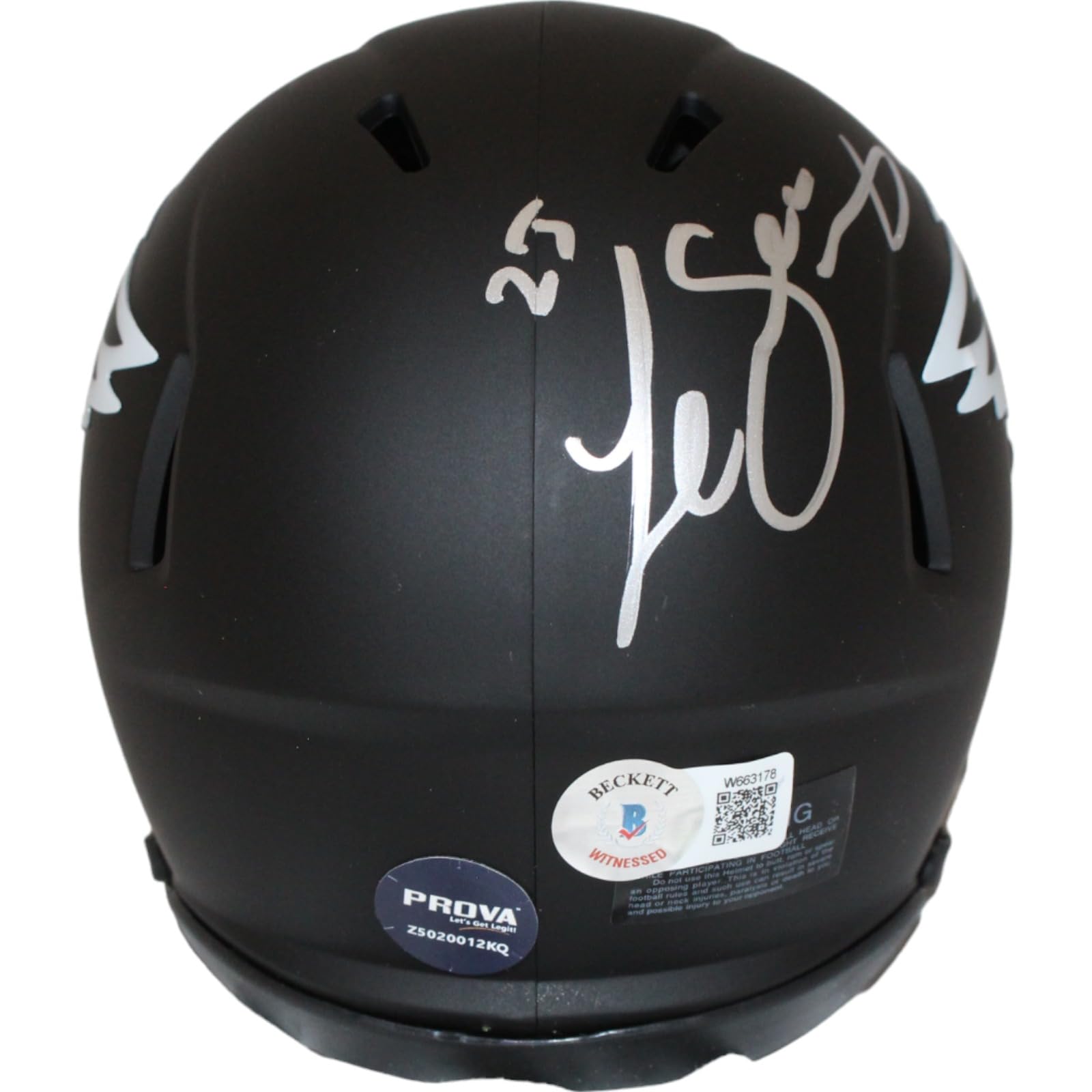 LeSean McCoy Signed Eagles Mini Helmet – Beckett COA, Philadelphia Eagles Memorabilia