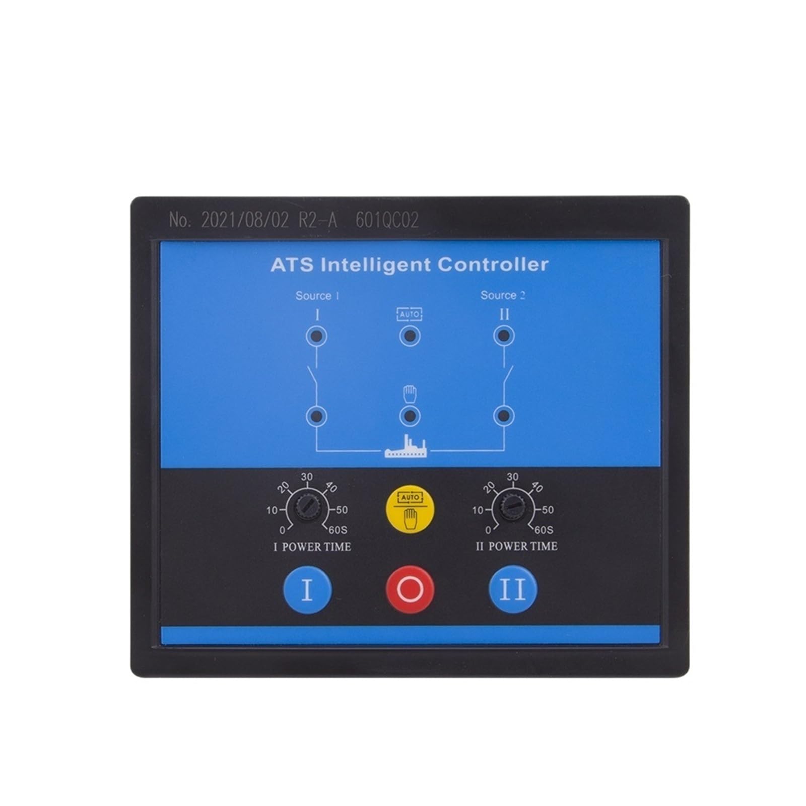 ZXAOMMBEA SKR2-A ATS intelligent controller SKR2-B LCD control module diesel genset panel accessories