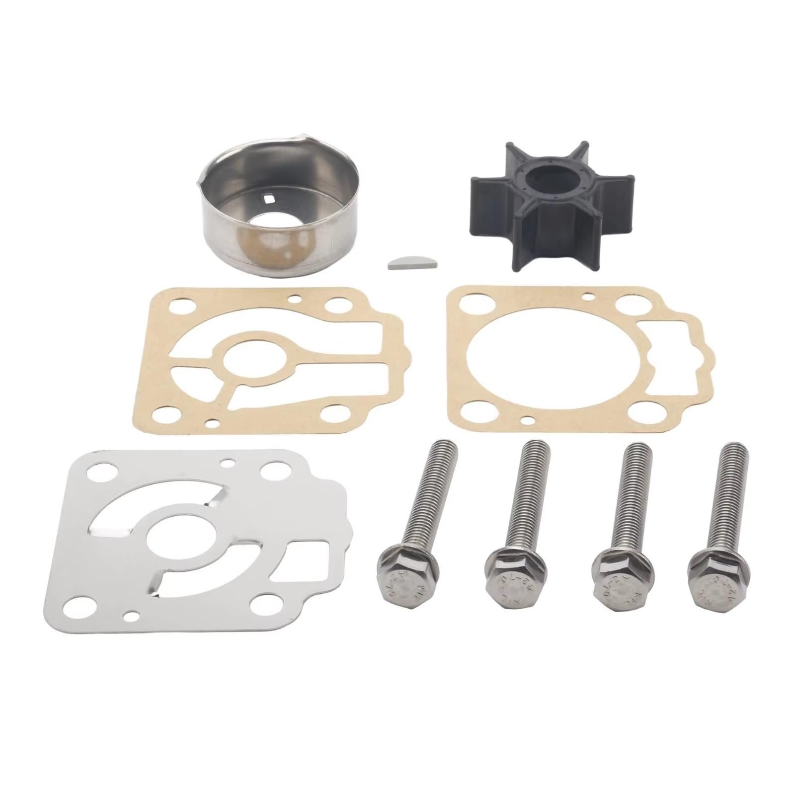 Para Nissan Para Tohatsu 40 50 HP M40D2 M50D2 Kit Reparación Impulsor Bomba Agua Fueraborda 3C8-87322-0 3C8-87322-2 3C8-87322-3 Bombas Agua