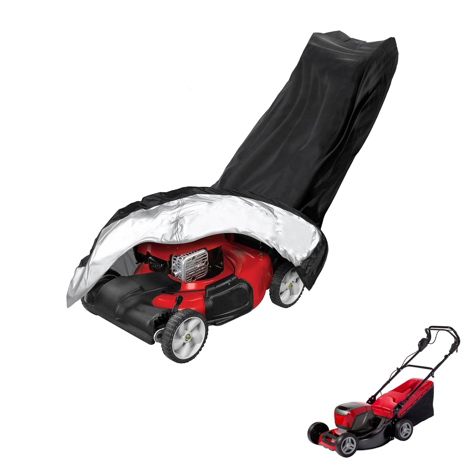 lawnmower cover Compatible with Mountfield SP185 ,waterproof and sun,suitable for indoor and outdoor use all year round, comes with a storage bag